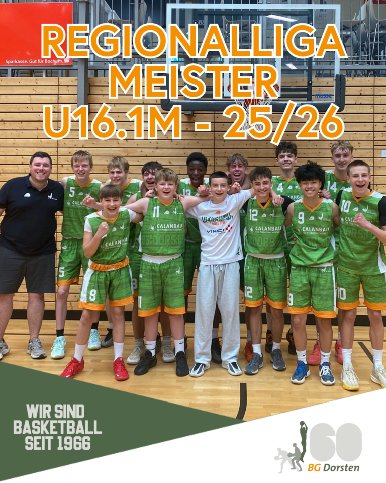 U16.1m REGIONALLIGA-MEISTER 2025/26!
