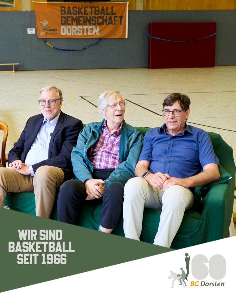 60 Jahre BG Dorsten: Geehrte Mitglieder