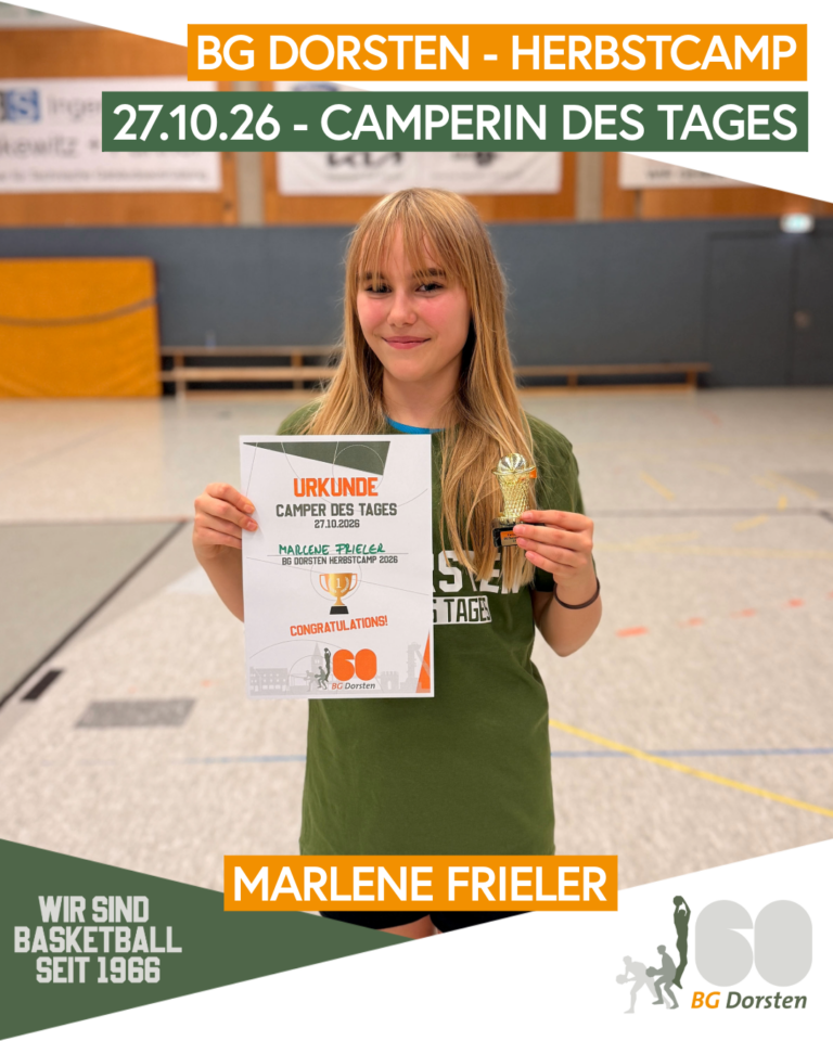 BG Dorsten Herbstcamp 2026