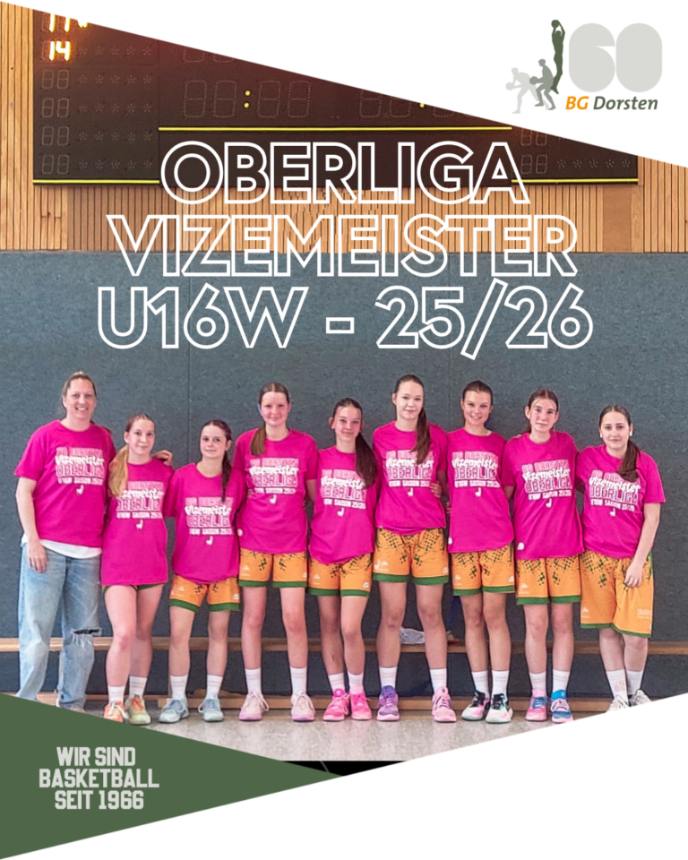 U16w: Oberliga-Vizemeister 2025/26