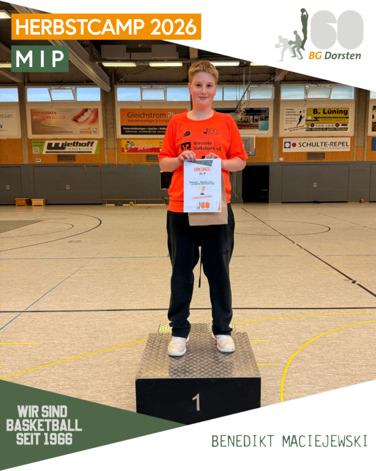 BGD Herbstcamp 2026 – Besondere Auszeichnungen!