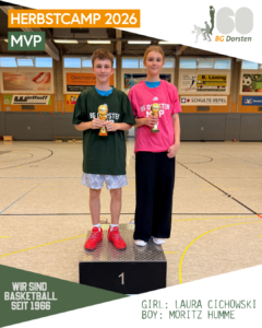 BGD Herbstcamp 2026 – Unsere MVPs of the Camp! 