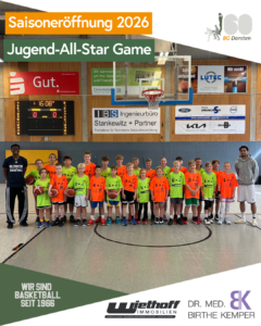 Pre-Season Jugend-All-Star Game 2026 – Spannung bis zum Schluss! 55:53 für Team Orange!