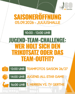 SAVE THE DATE: SAISONERÖFFNUNG 202